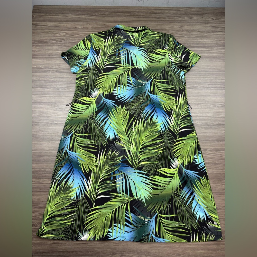 Investments Jungle Heat Dress with Belt Size Large NWT - Picture 7 of 8